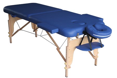 Table de massage pliante 186x71cm bleue